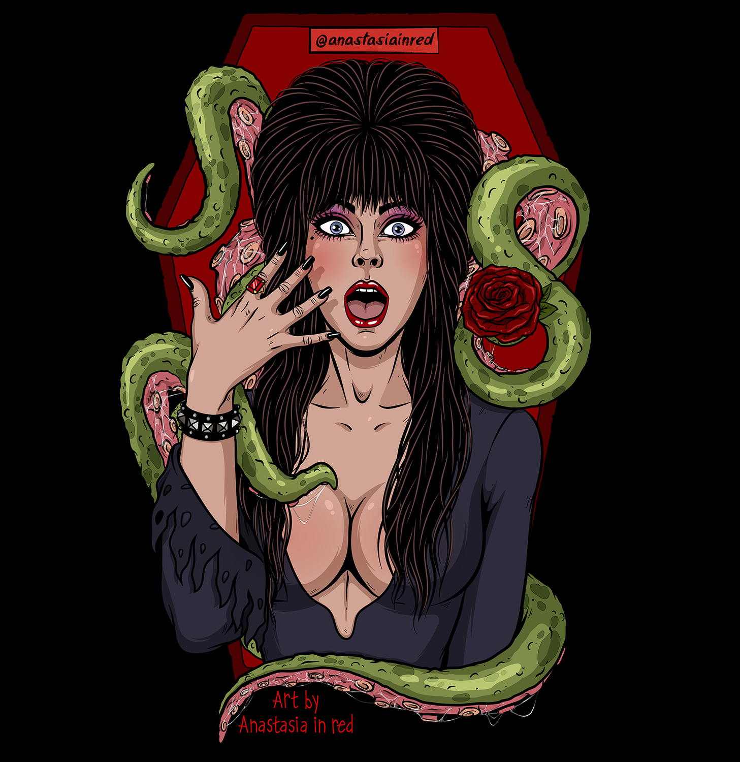 Elvira: Mistress of the Dark fan art